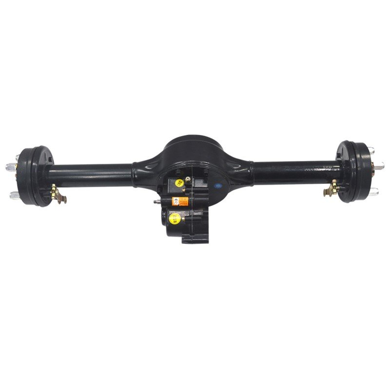 Electric Motorcycle Tricycle Mountain Bike Engineering Vehicle Axle Axle Drum Brake Rear Axle Assembly